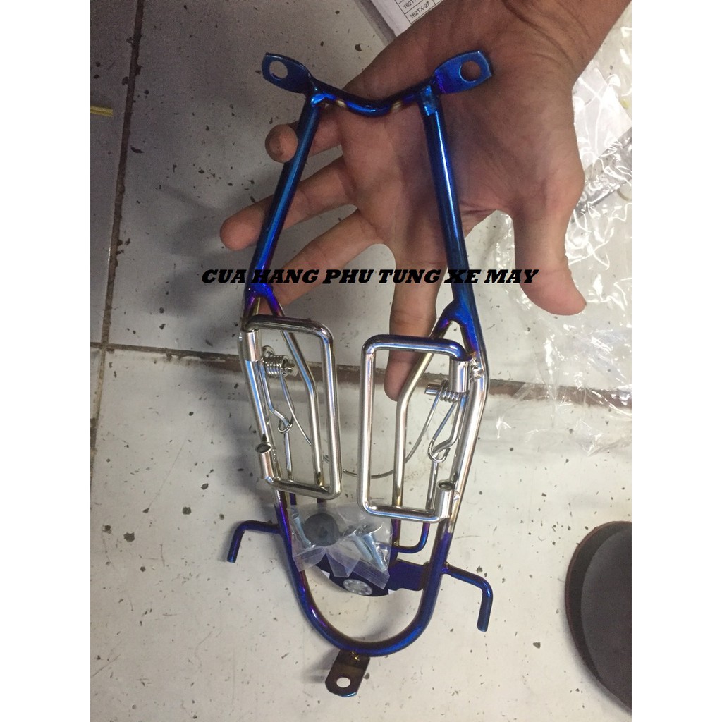 Baga giữa xe Winner X V2 V3 titan trắng xanh