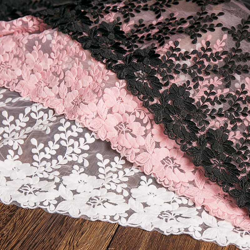 Cuộn Vải Ren Bản Rộng 30cm Dài 1 yard Dùng Làm Đồ Thủ Công / Trang Trí Váy