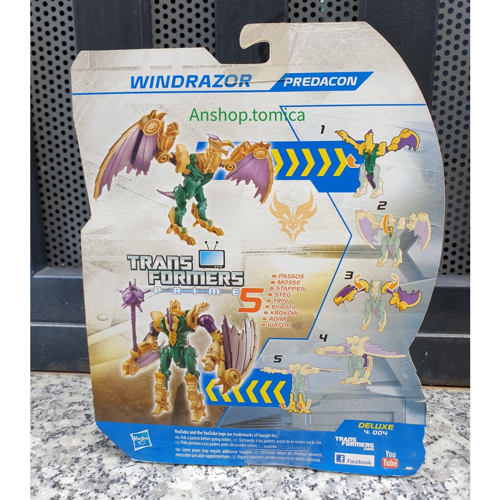 Robot biến hình Transformers Windrazor Predacon - Hasbro