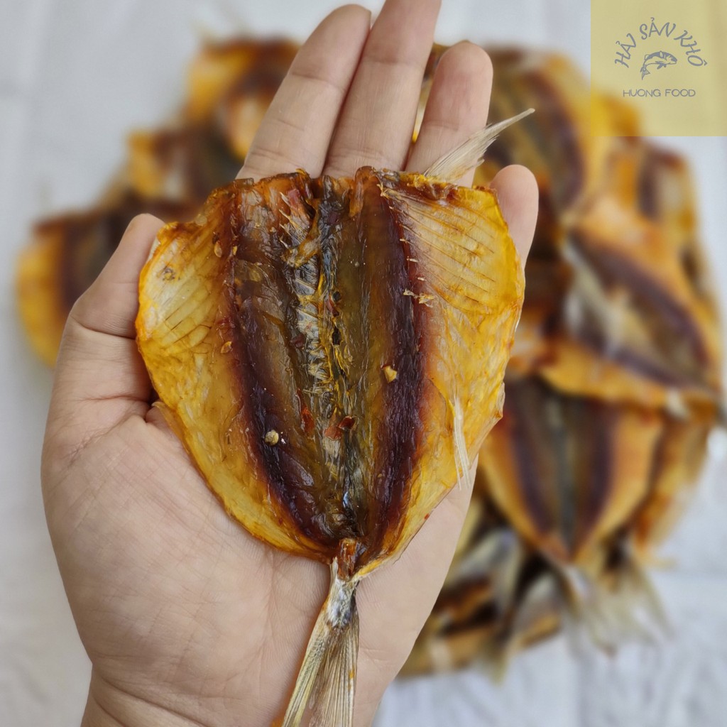 Cá Chỉ Tẩm 🍁 THƠM NGON 🍁Cá Khô Chỉ Tẩm Ớt Vừa Ăn - Đậm Vị- 1  Con
