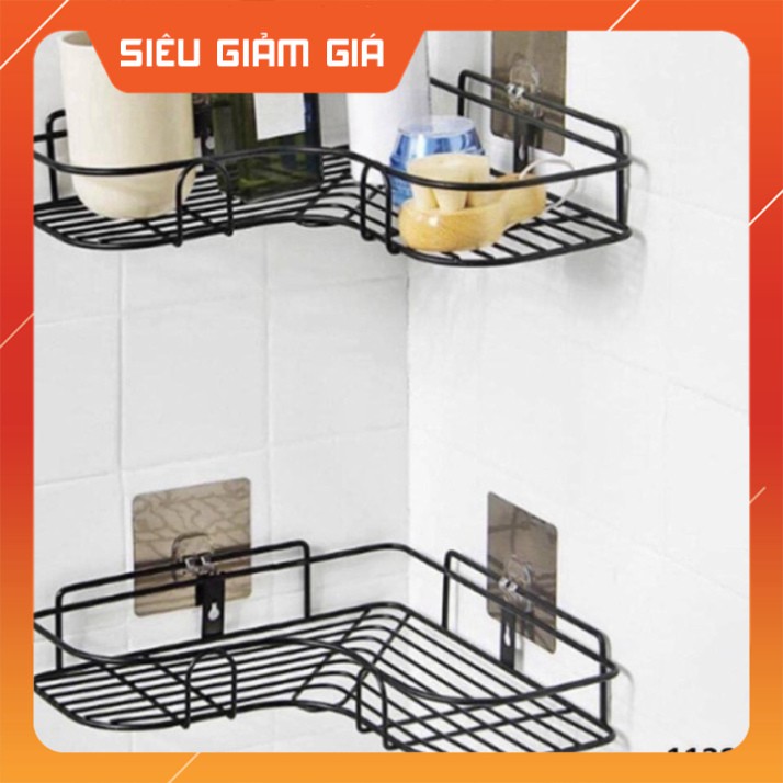 KỆ SẮT DÁN GÓC TƯỜNG GÓC VUÔNG CÁCH ĐIỆU [1 CÁI] | BigBuy360 - bigbuy360.vn