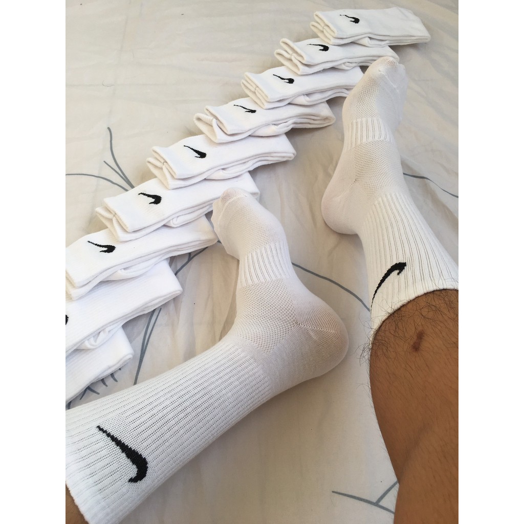 Tất Nike Cổ Cao 🔥FREESHIP🔥 Chất Dệt Kim Cổ Dài 20cm