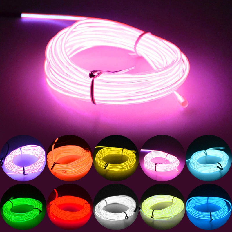 Dây LED mềm dẻo dài 5m, dùng trang trí ngày Giáng Sinh