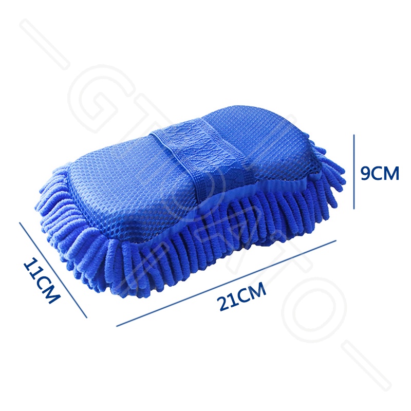 GTIOATO GăNg Tay RửA Xe Mềm ThấM HúT Bao Tay RửA Xe GăNg Tay RửA Xe Ô Tô Găng Tay Rửa Xe Bọt Biển Bao Tay Lau Rửa Xe Cho Ô Tô