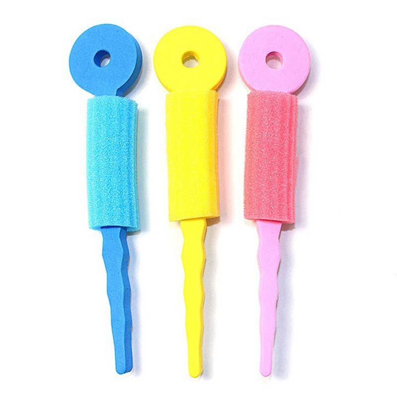 [Hàng mới về] Set 3 dụng cụ uốn tóc bằng bọt biển mềm mại thiết kế tiện dụng