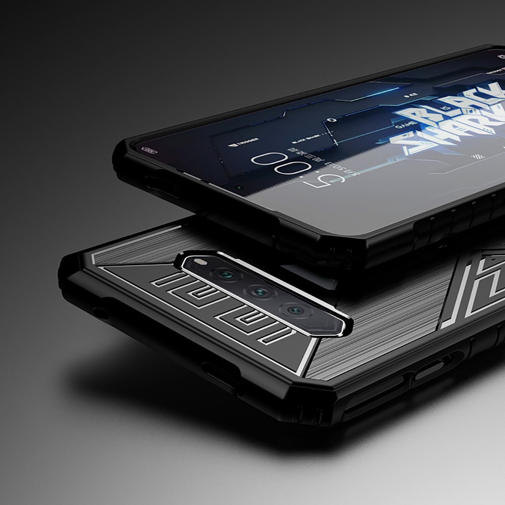 Ốp Điện Thoại silicone Mềm Họa Tiết Sợi carbon Cho black shark 5 rs 4s pro black shark 4 pro