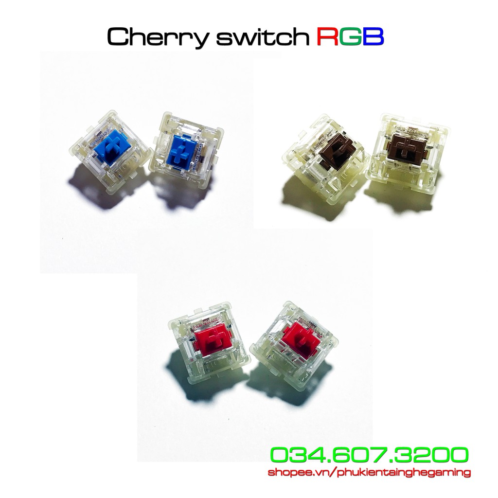 Switch bàn phím cơ Cherry RGB