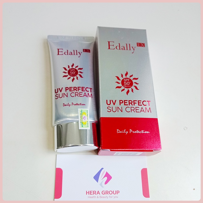 Kem Chống Nắng Ngừa Nám Hoàn Hảo Edally SPF50+/PA+++ Bảo vệ da ngăn ngừa nám Tuýp 60ml