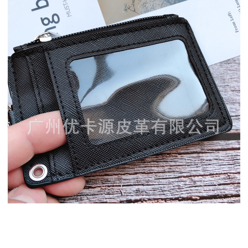 Bao đựng thẻ học sinh 5 ngăn có dây đeo tiện lợi