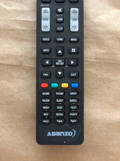 Điều khiển TV Asanzo smart M5 tặng kèm pin