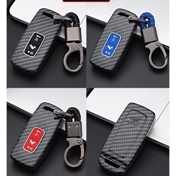 Bọc Chìa Khóa Smartkey SH 350i và SH 2021 ( 2 nút ) Ốp Carbon mã HON15