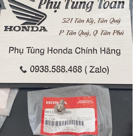 ỐC LỤC GIÁC BẮT DÈ TRƯỚC WINNER ZIN HONDA