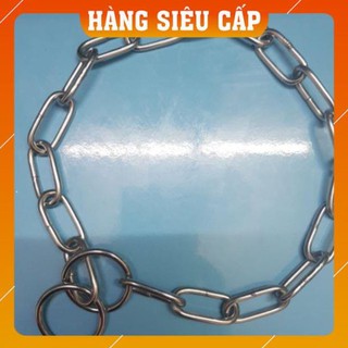 Vòng cổ hàn inox cho chó lớn