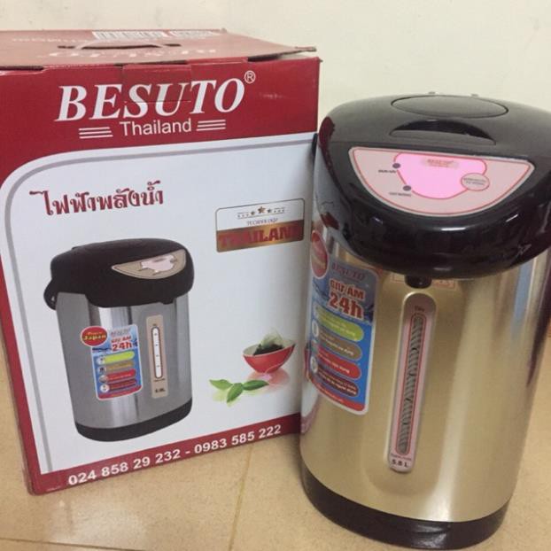 Bình Thuỷ Điện Besuto BST-129 Lòng Inox