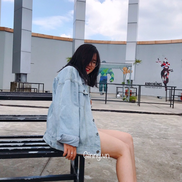 [SALE SỐC]_ ÁO KHOÁC JEAN TRƠN BASIC (hình thật,có sẵn) | BigBuy360 - bigbuy360.vn