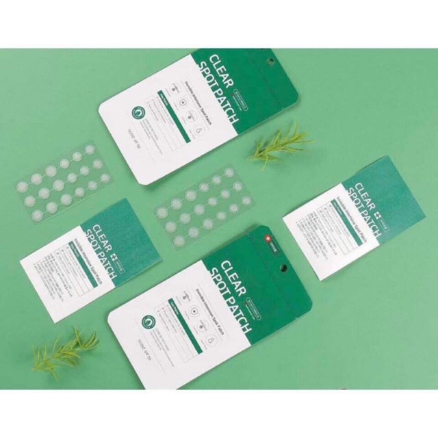 Miếng dán mụn SOMEBYMI CLEAR SPOT PATCH 18pcs (10mm*9ea + 12mm*9ea)