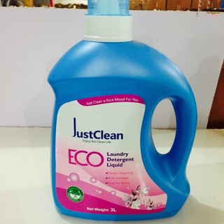 Nước giặt Thái Lan JustClean ECO giặt xả diệt khuẩn