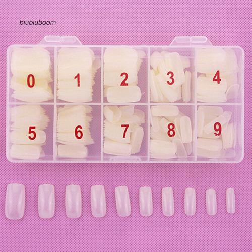 Hộp 500 móng giả dùng trang trí chuyên dụng