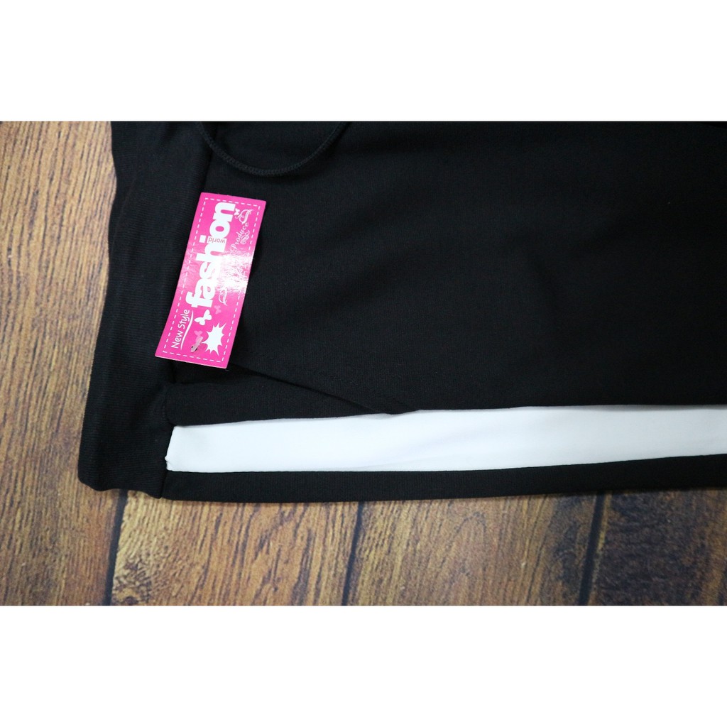 [FREESHIP_50K] Quần baggy nữ thể dục 1 sọc AnNgo- C04