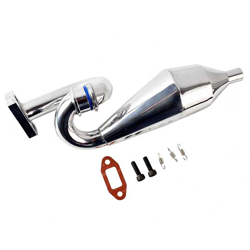 Ống Pô Xả Bằng Nhôm Cao Cấp Cho Xe Tải Quái Vật Baja Bajass 15004 1:5