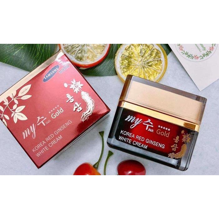 Kem Trắng Da Nhân Sâm My Gold Hàn Quốc