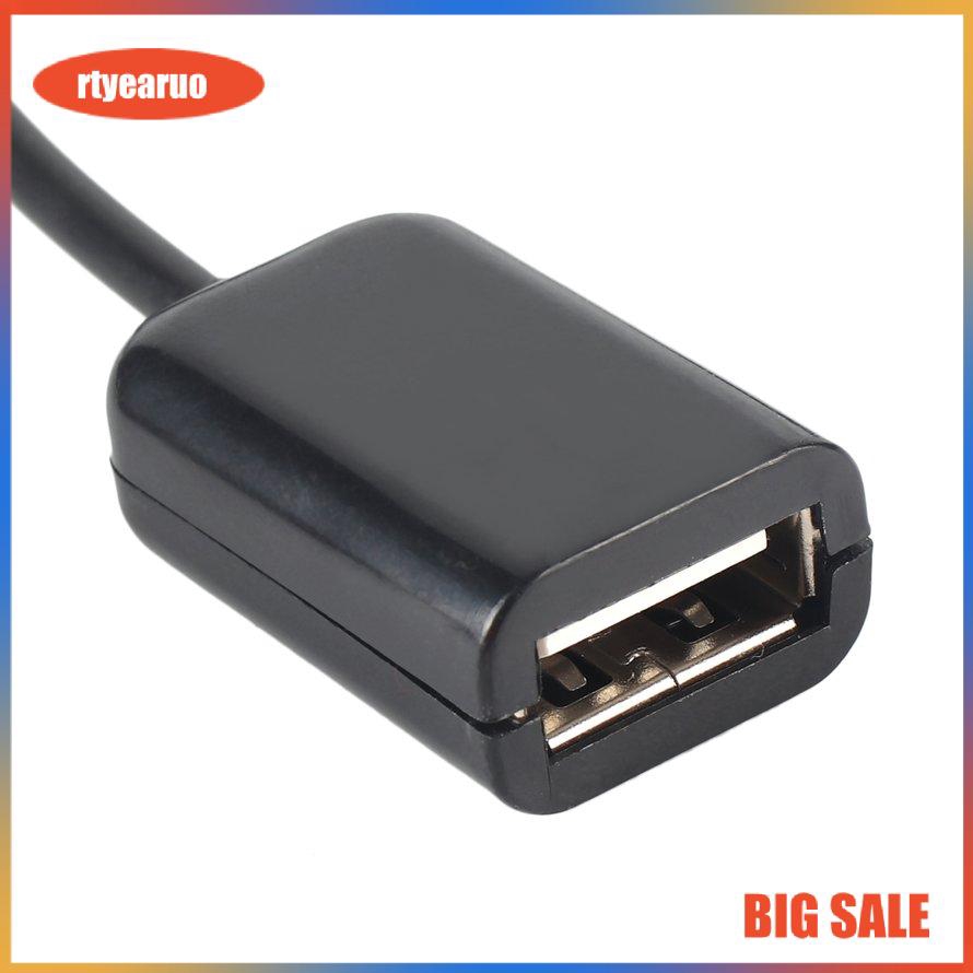 Dây cáp sạc nguồn chuyển đổi cổng Micro USB OTG