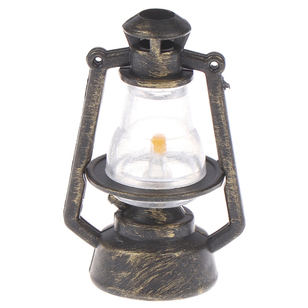 Mô hình đèn dầu Kerosene mini tỉ lệ 1:12 trang trí nhà búp bê