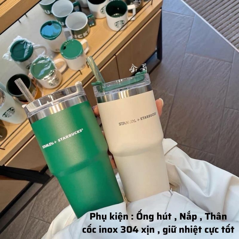 Ly giữ nhiệt inox cao cấp 600ml pha coffe bản mới nhất QIMATO