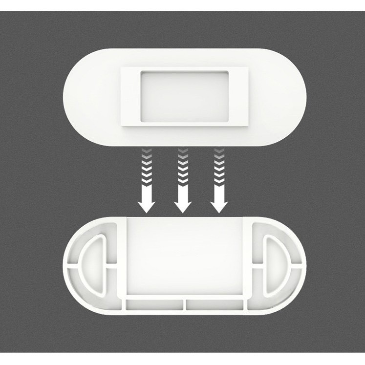 Giá đỡ dán tường PIKA - Móc dán tường siêu bền treo ổ cắm điện,cục phát Wifi