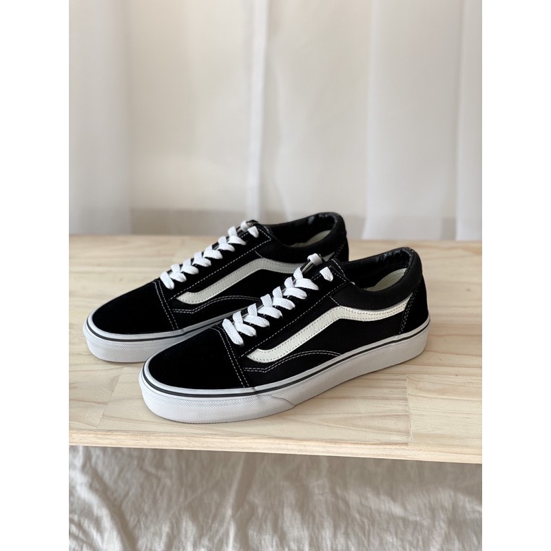Giày Sneaker Nam, Giày Vans [REAL] Old Skool Black White cho nam nữ | BigBuy360 - bigbuy360.vn