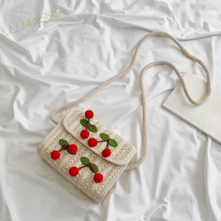 Túi cói cherry dễ thương_HÌNH THẬT