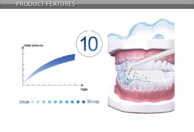 [Chính Hãng ] Máy tăm nước Waterpulse V300 phù hợp cho vệ sinh răng miệng gia đình