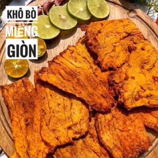 Khô Bò Giòn Hồng Ngự Loại 1 , 100% Từ Bò Túi 500Gram [FREE SHIP] TỪ ĐƠN 50K, [Loại Đặc Biệt] Hàng ngon nhà làm