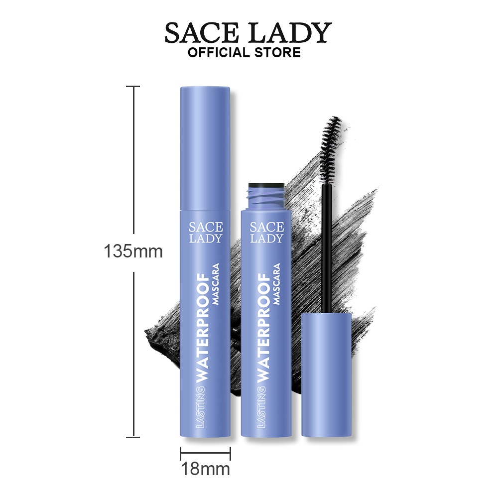 Mascara SACE LADY chuốt mi cong chống thấm nước lâu trôi chuyên nghiệp 6g