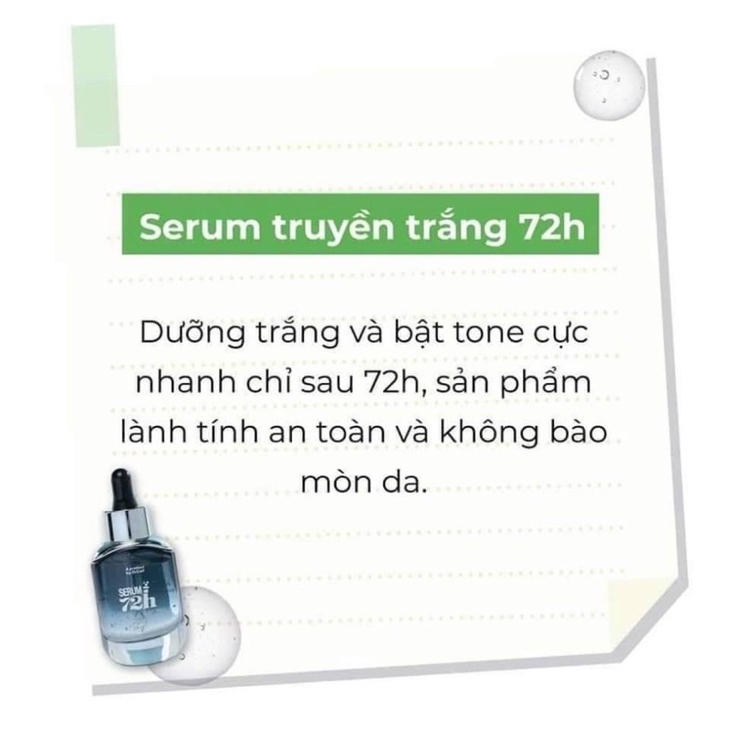 Serum Truyền Trắng 72h Dr Cell