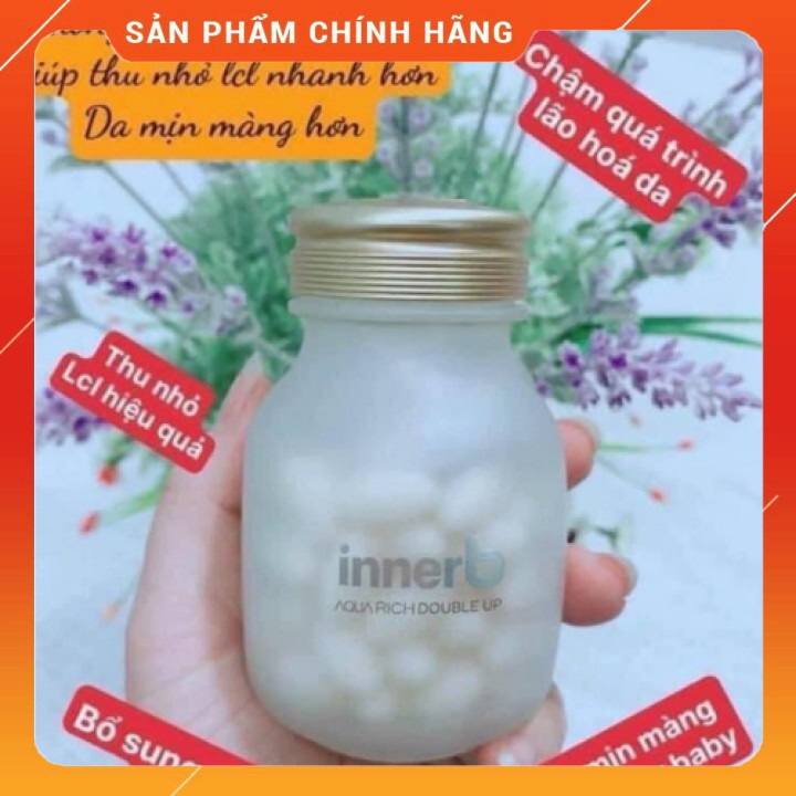 dưỡng ẩm  viên uống cấp nước dưỡng ẩm chống nắng Collagen Innerb Aqua Rich