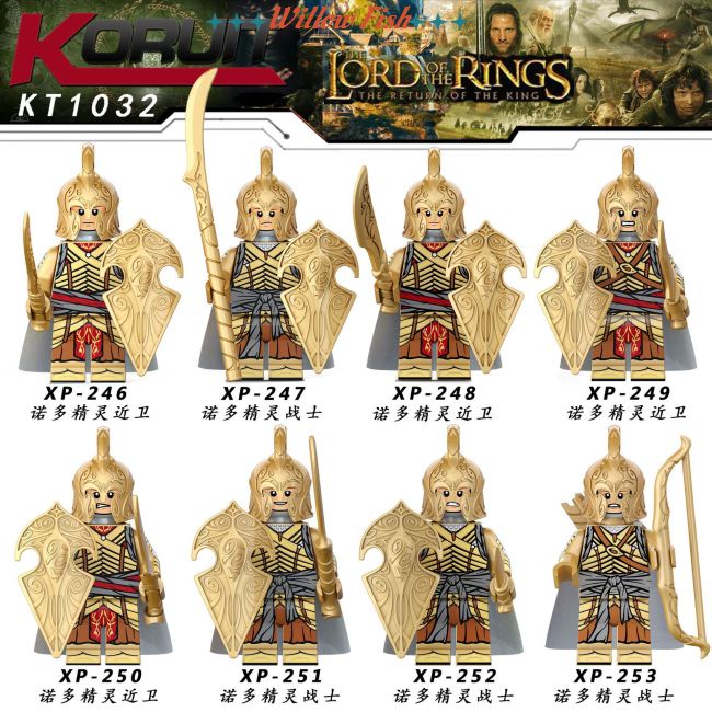 Mô Hình Lego Nhân Vật Phim Chúa Tể Những Chiếc Nhẫn KT1014 KT1015