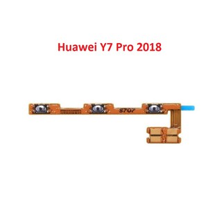 Dây Nút Nguồn Âm Lượng Volume Huawei Y7 Pro 2018 Chính Hãng