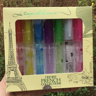 1 Hộp 7 Ống Nước Hoa Bút Fantasy French Collections