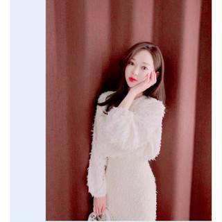 Đầm body nhún