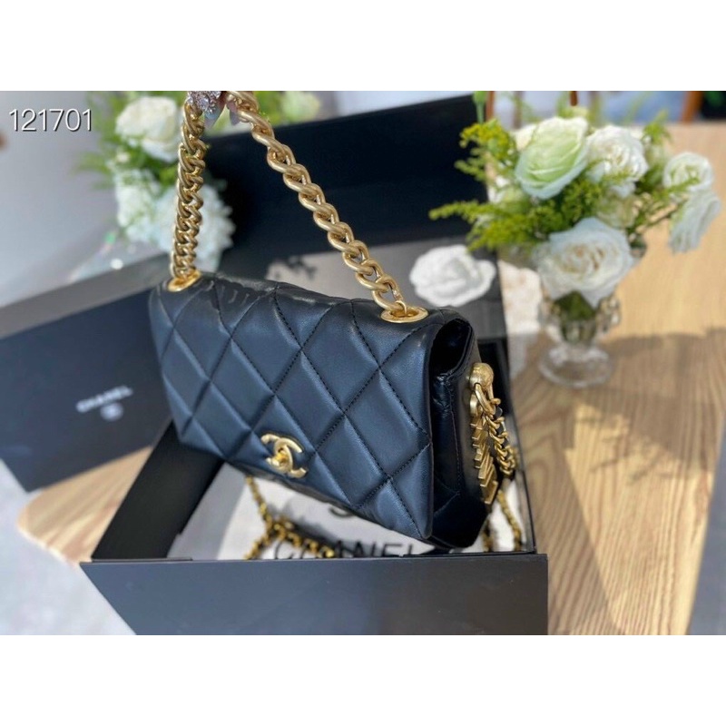 -Túi xách Cha nel da mềm Fullbox sz22