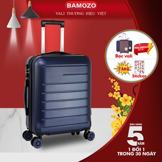 Vali DU LỊCH Bamozo BMZ8818 kéo nhựa cao cấp