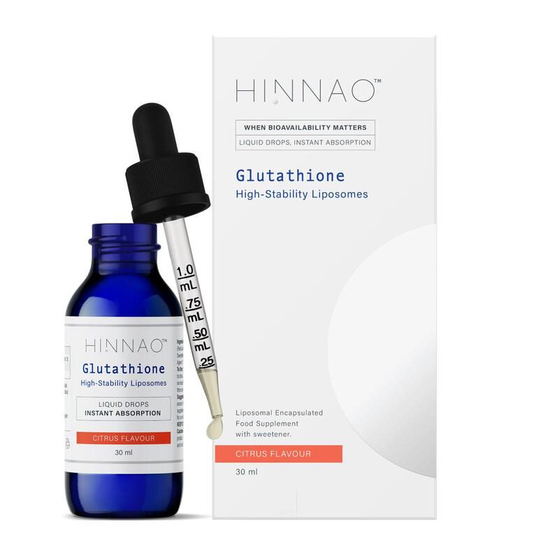 HINNAO Glutathione Thực Phẩm Bổ Sung Trắng Sáng Da 30ml