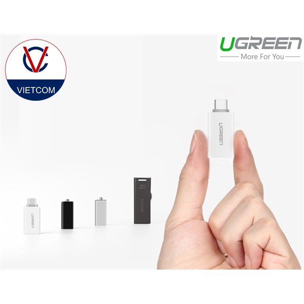 Đầu Chuyển Đổi USB Type-C To USB 3.0 (OTG) Chính Hãng Ugreen - UG-30155