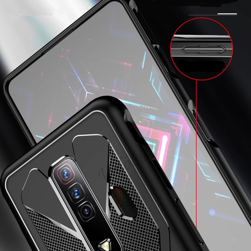 ZTE nubia Play Red Magic 6 6S 7 Pro Luxury Shockproof Armor Case RedMagic 5G 5S 3 3S Soft TPU Silicone Full Phone Protective Matte Back Cover