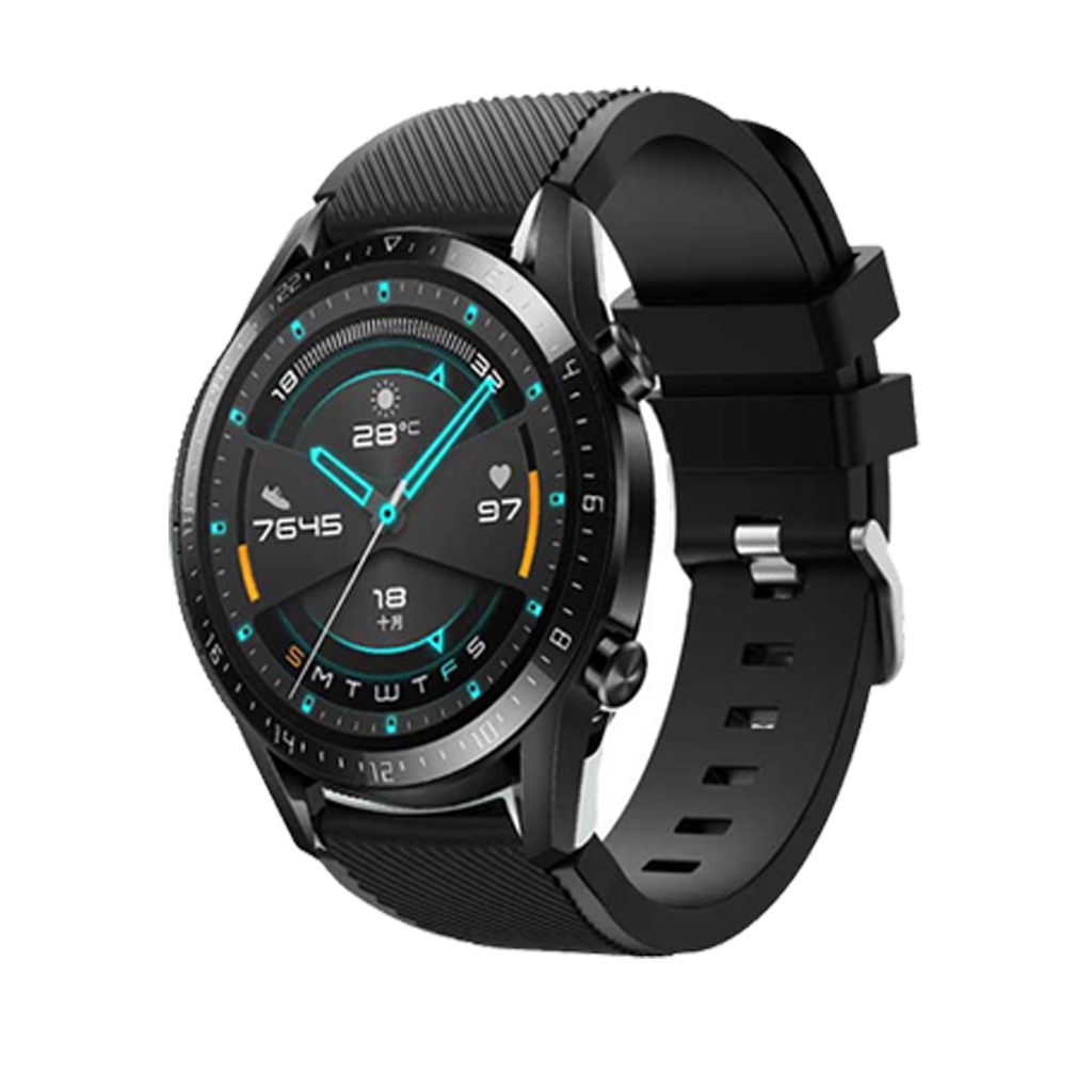 [Huawei GT3] Dây đeo Silicon Huawei GT3/GT2/GRuner/GT2 Pro/ Samsung Watch 3 45mm