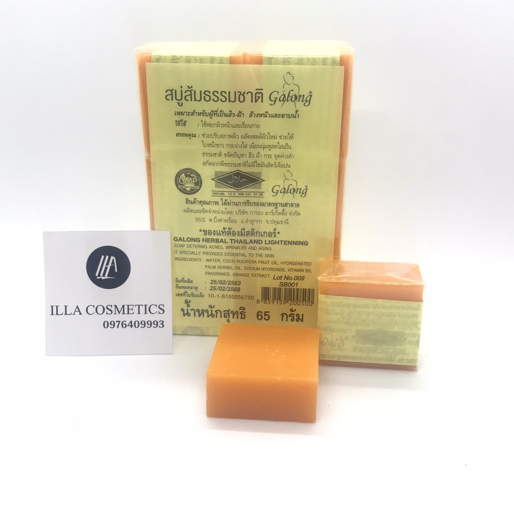 [GIÁ RẺ] - Xà Phòng Cam Nghệ Thái Lan | BigBuy360 - bigbuy360.vn