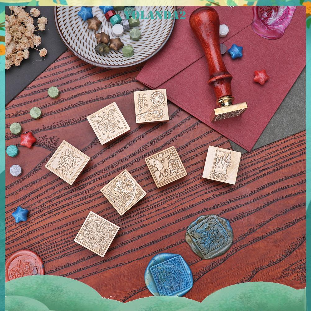 Con Dấu Sáp Niêm Phong Trang Trí Sổ Tay Phong Cách Vintage