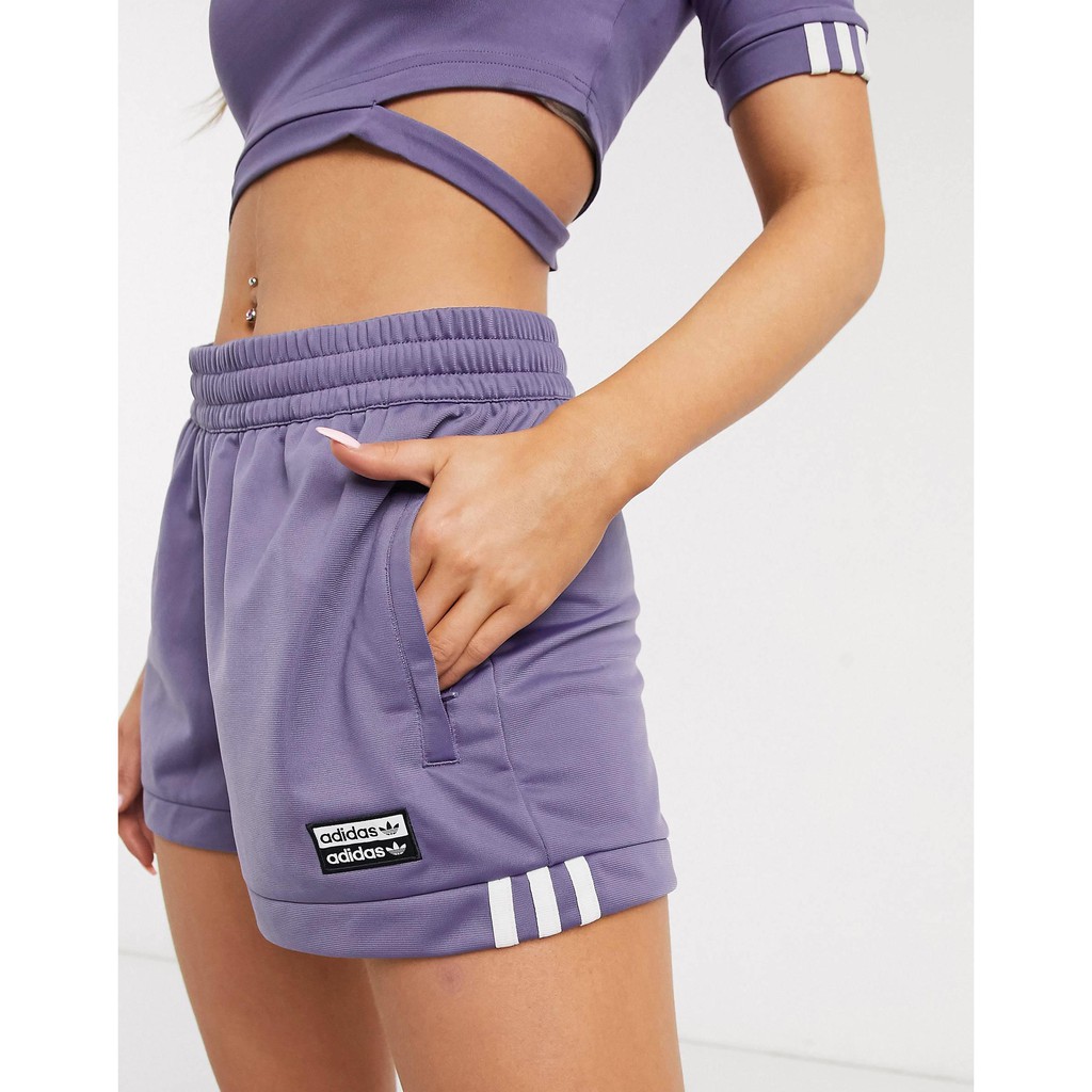 (HÀNG XUẤT XỊN) Quần short das tím logo vuông 1579 RYV SHORTS Made in Cambodia full tag code  SIZE S M L