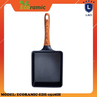 CHẢO CHỐNG DÍNH ĐÚC TRỨNG ECORAMIC EDE-1518IH